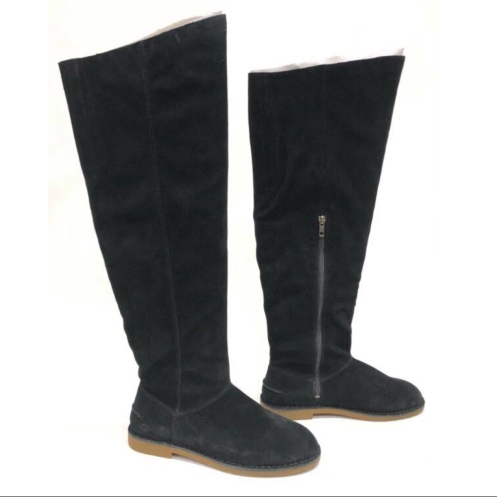 NEW UGG Loma Over the Knee Black Boots Size 6